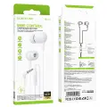 Borofone Earphones BM84 Berry with microphone white Photo