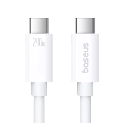Baseus Superior 2 CB000066 провод для передачи данных и зарядки | USB-C на USB-C | 240W | 1.8m | белый Фото num