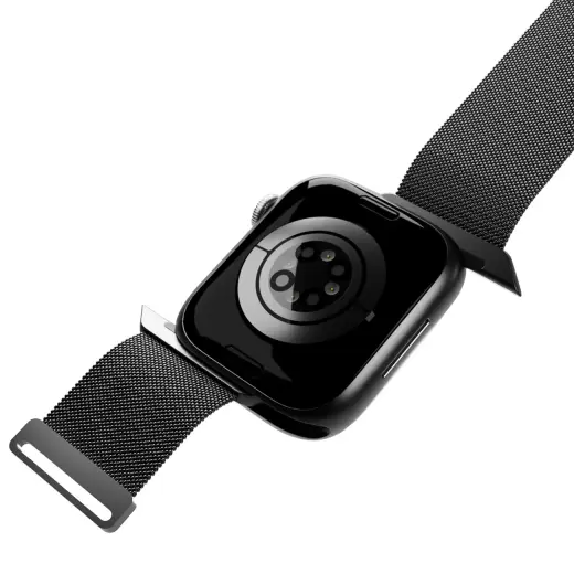 Puro Milanese Stainless Steel Apple Watch Band 38|40|41mm - Black Фото num