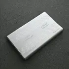 Qoltec Aluminium External Hard Drive Case HDD SSD 2.5'' SATA3 | USB 3.0 | Silver Photo