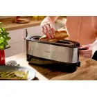 PHILIPS Tosteris, 950W, melns — Foto 2