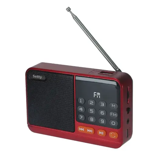 Setty mini FM radio + Bluetooth speaker SFM-01M Foto 2