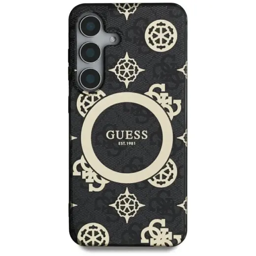 Guess telefona maciņš Samsung Galaxy S25 Ultra black Foto 1