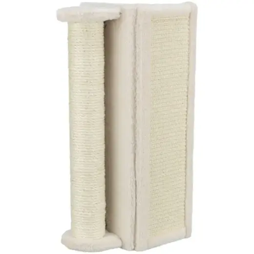 Nagu asināmais : Trixie Scratching board for corners with post, 15 × 50 × 15 cm, beige Foto 1