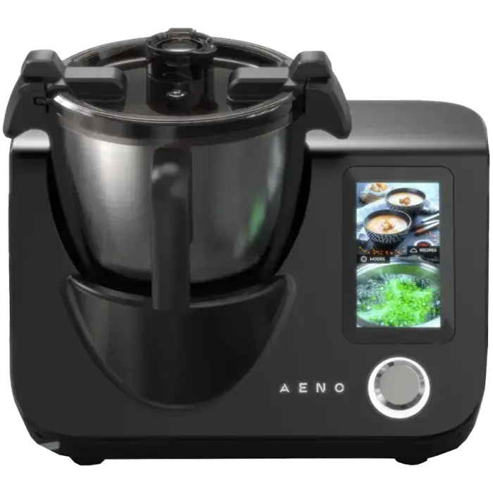 AENO CR1S Smart Cooking Robot, 3.5L Bowl, 8 Programs, 5" Screen, Black