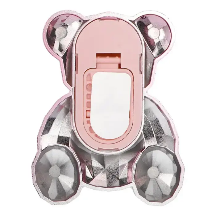 Phone stand BEAR - stick-on - pink Foto 4