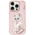 Nimmy Magnetic fashion cute pet phone case for iPhone 16 Pro pink Photo