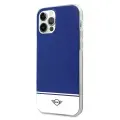 Mini MIHCP12MPCUBINA iPhone 12|12 Pro 6,1" granatowy|navy hard case Stripe Collection Photo