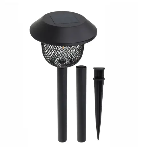 Forever Light Solar LED Lamp Steel Post SUNARI FLS-30 black Foto 2