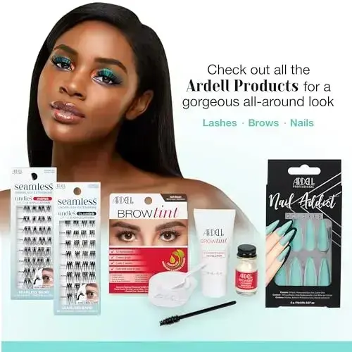 Ardell Strong Hold Lash Glue, Black - Professional Waterproof Lash Adhesive for Strip Lashes with Precision Brush, Fast-Drying 24-Hour Lift-Proof Form Foto 12