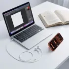 TECH-PROTECT ULTRABOOST MINI JACK EARPHONE CORE G4 WHITE — Foto 5