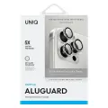 Uniq Optix Aluminum Camera Lens Protector iPhone 16 Pro 6.3" | 16 Pro Max 6.9" white shimmer camera lens glass with applicator Foto 2