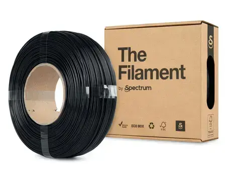 Filament PLA midnight black 1kg refill The Filament by Spectrum