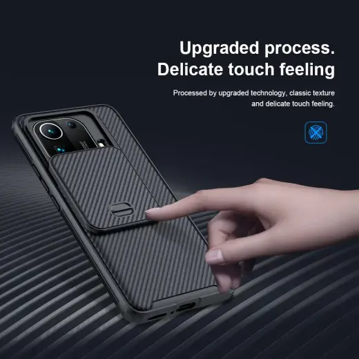 Nillkin CamShield Pro PC+TPU Case for Xiaomi Mi 11 Pro black Foto 8