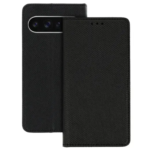 Smart Book MAGNET Case for GOOGLE PIXEL 9 PRO XL BLACK