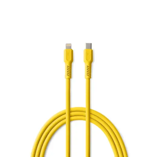 COLORUM CK60-AC-10 data transfer and charging cable | USB-A to USB-C | 15W | 1.8m | orange Photo
