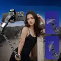 Blavec Selfie Stick Aluminium Fusion P-10 Gimbal tripod + remote control 1 metre (SSFP10G-TRB10) black Photo
