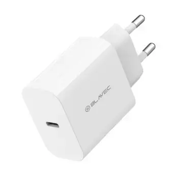 Blavec Wall charger BC-7 GaN4 - Type C - PD QC 45W 3A with Type C to Type C cable (TCBC7G4-CW453A+CC) white (damaged packaging) Foto 4