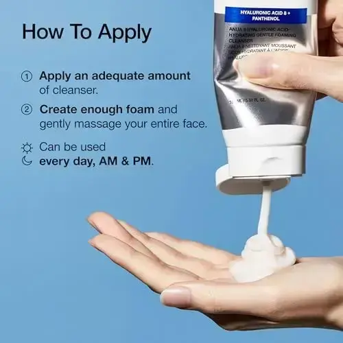 Debenhams 8 Hyaluronic Acid Hydrating Gentle Foaming Cleanser 150Ml Foto 6