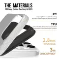 Vmax Triangle case for Samsung Galaxy A35 5G silver Photo