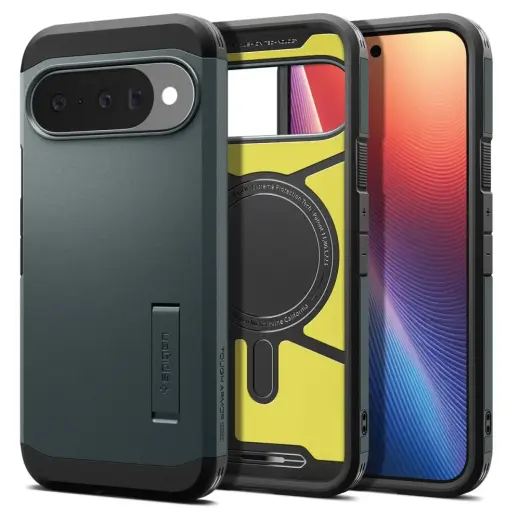SPIGEN TOUGH ARMOR MAG MAGSAFE GOOGLE PIXEL 10 | 10 PRO ABYSS GREEN Photo