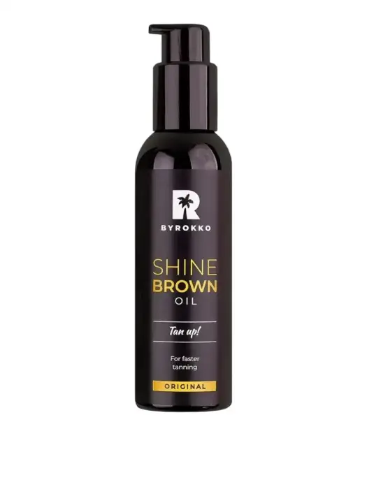 Byrokko, Shine Brown, Hydrating & Tanning, Tanning Oil, 150 ml