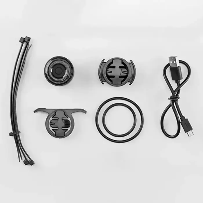 Wozinsky LED rear bicycle light with micro USB red light 5 modes black (WRBLB2) Photo