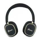 Guess Rectangle Metal Script Logo ENC Wireless Headphone Black — Foto 3