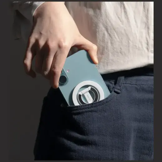 Ring stand Araree A-Ring MagSafe GripTok white Foto 7