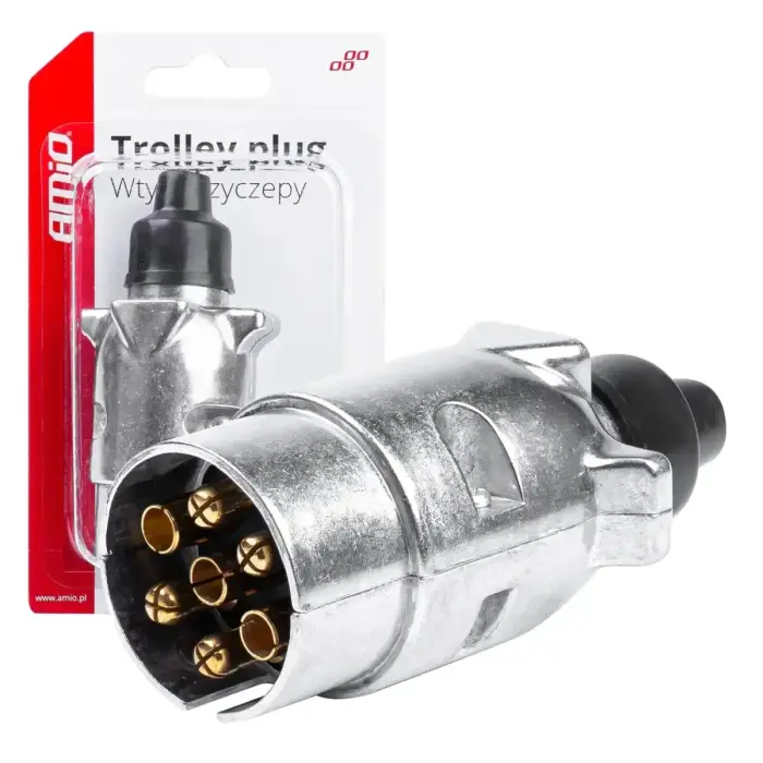 Trailer plug 7PIN ALU