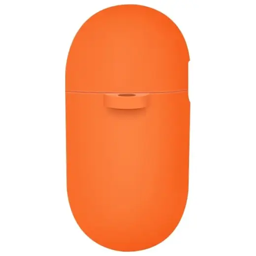 UNIQ case Nexo AirPods 4 + Ear Hooks Silicone volt orange Foto 3