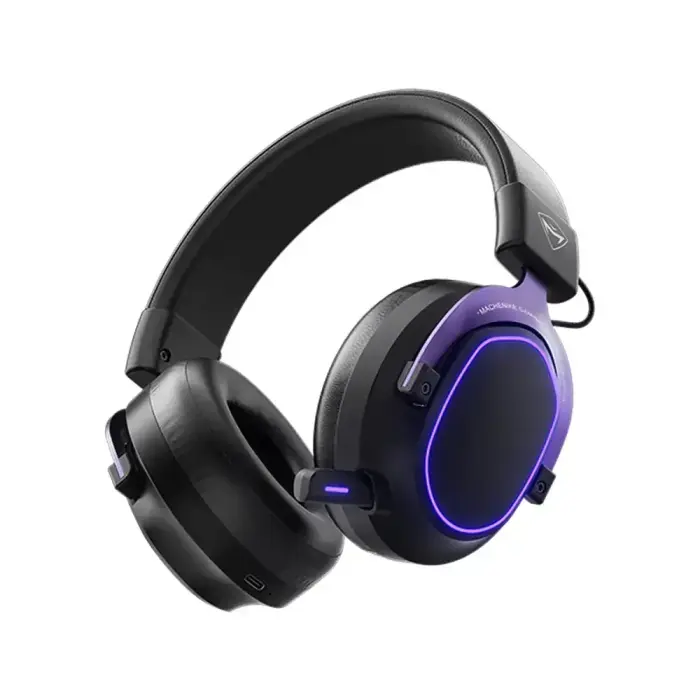 Machenike GX30PRO Wireless Over-Ear Gaming Headphones - Black Foto 5