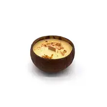 Tropikalia Svíčka v kokosu - vůně Vanilla, caramel