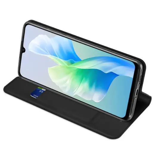 Dux Ducis Skin Pro Holster Cover Flap Vivo V23e black Фото num