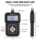 Qoltec Digital OBD2 EOBD diagnostic Tester Interface ProLine  | 8V-25V | Dual System Foto 10