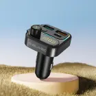 Blavec FM Transmitter Flash TR-01 MP3, Bluetooth - 2xUSB + Type C - PD 36W QC3.0 18W (TFMFTR01-B) black Фото num