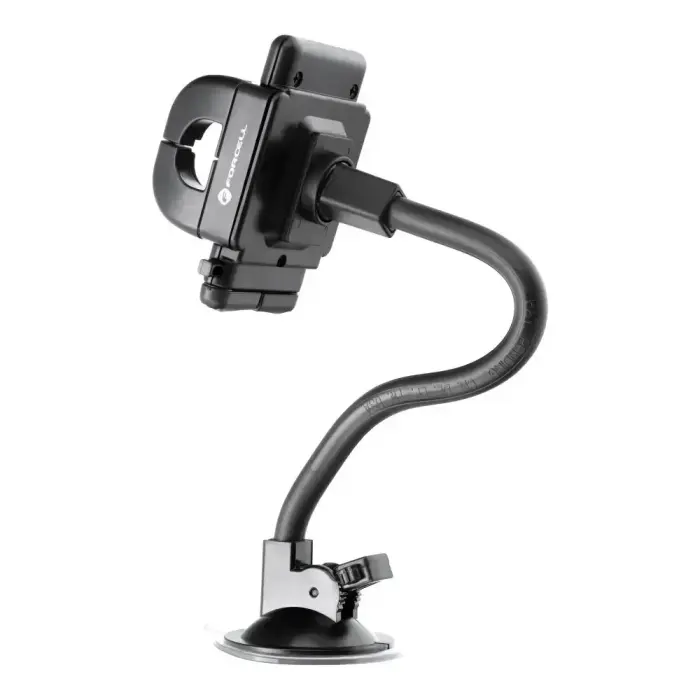 Car phone holder Forcell F-Grip Regular 27 cm windshield / dashboard / air vent black Photo