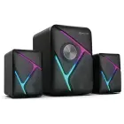XTRIKE ME 2.1 Stereo Gaming Computer Speaker Set SK-610 Black Foto 3
