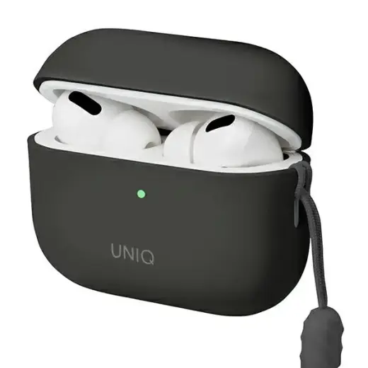 UNIQ Lino Case AirPods Pro 2 gen Silicone ash grey Foto 2