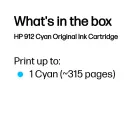 HP Ink 912 / 3YL77AE Cyan — Foto 2
