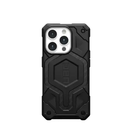 UAG Monarch Pro - protective case for iPhone 15 Pro, compatible with MagSafe (carbon fiber) Foto 1