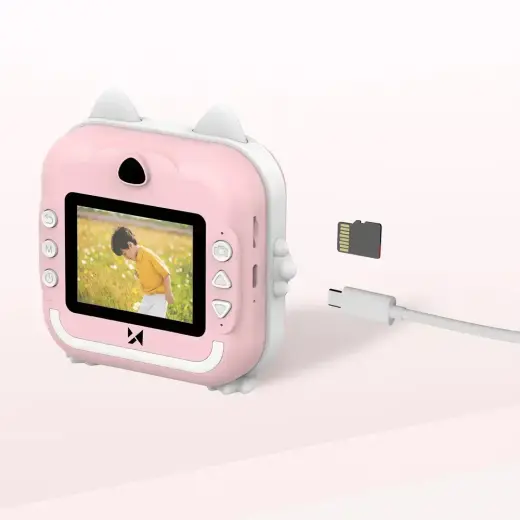 Wozinsky WDT-01 Thermal Printer Camera for Kids - Pink Foto 12