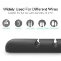 Ugreen 2x self-adhesive 4 cables organizer black (30762) Photo