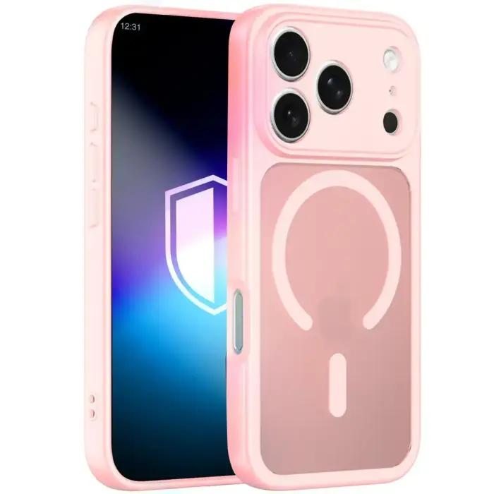 3mk Misty maciņš ar MagSafe atbalstu telefonam iPhone 17 Pro Max | iPhone 18 Pro Max rozā