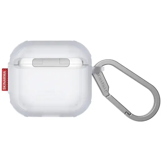 Case Skinarma Mecha CE for AirPods 4 frost Фото num