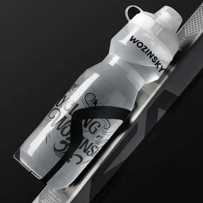 Wozinsky WBR-01T 750ml Bicycle Bottle - Transparent Foto 10