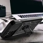 Slide Camera Armor maciņš telefonam iPhone 14 melns — Foto 8