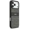 Etui DKNY Repeat Texture Pattern with     Tonal Stripe do iPhone 17 Pro Max czarny — Foto 4