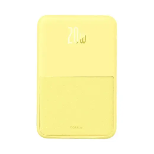 Powerbank Baseus MagPro Magnetic 5000mAh 20W, MagSafe (yellow) Foto 3
