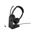 Jabra Evolve2 55 MS Stereo - headset - with charging stand Photo